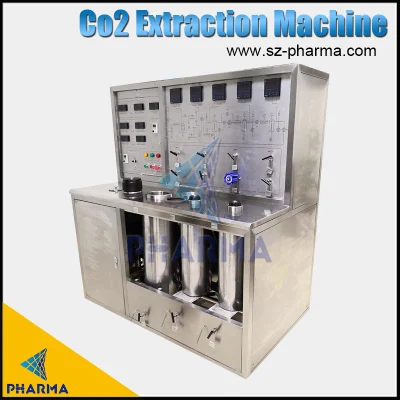 Extrator de óleo CO2 de circuito fechado 1L